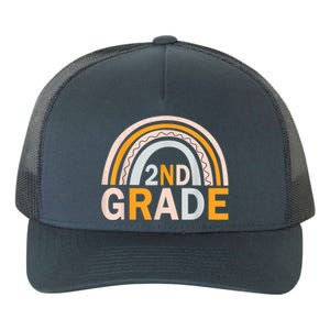 Second 2Nd Grade Rainbow Back To School Teacher Team Great Gift Yupoong Adult 5-Panel Trucker Hat