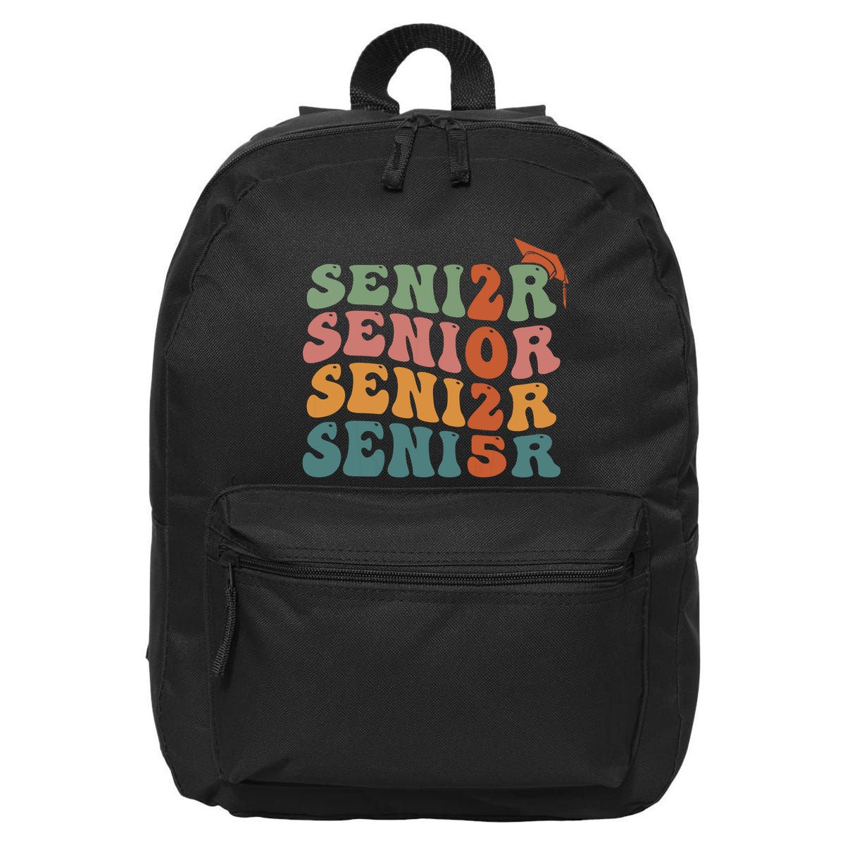 Senior 2025 Girl Class Of 2025 Graduate College High School 16 in Basic Backpack