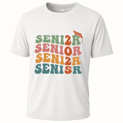 Senior 2025 Girl Class Of 2025 Graduate College High School Performance Shirt
