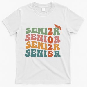 Senior 2025 Girl Class Of 2025 Graduate College High School T-Shirt