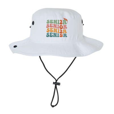 Senior 2025 Girl Class Of 2025 Graduate College High School Legacy Cool Fit Booney Bucket Hat