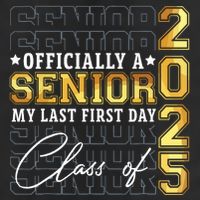 Senior 2025 Graduation My Last First Day Of Class Of 2025 Cool Comfort Performance Bucket Hat