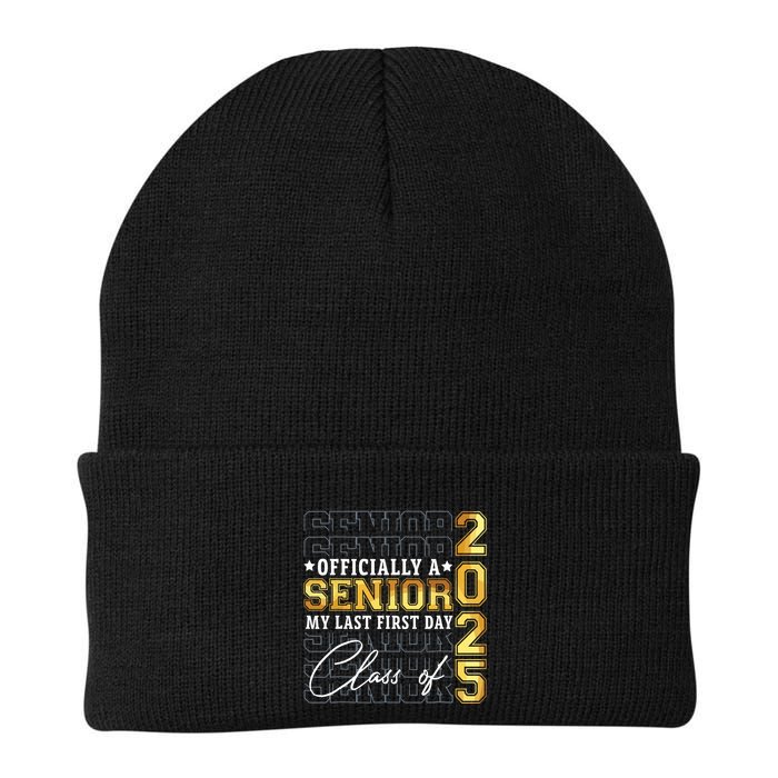 Senior 2025 Graduation My Last First Day Of Class Of 2025 Beanie