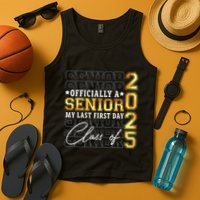Senior 2025 Graduation My Last First Day Of Class Of 2025 Tank Top
