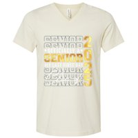 Senior 2025 Graduation My Last First Day Of Class Of 2025 V-Neck T-Shirt
