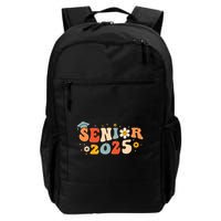 Senior 2025 Groovy Retro Senior Class Of 2025 Graduation Backpack