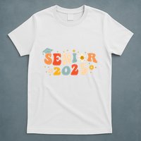 Senior 2025 Groovy Retro Senior Class Of 2025 Graduation T-Shirt