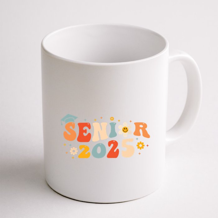 Senior 2025 Groovy Retro Senior Class Of 2025 Graduation Mug
