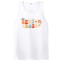 Senior 2025 Groovy Retro Senior Class Of 2025 Graduation PosiCharge Competitor Tank