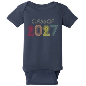 Senior 2027 Graduation My Last First Day Of Class Of 2027 Baby Bodysuit