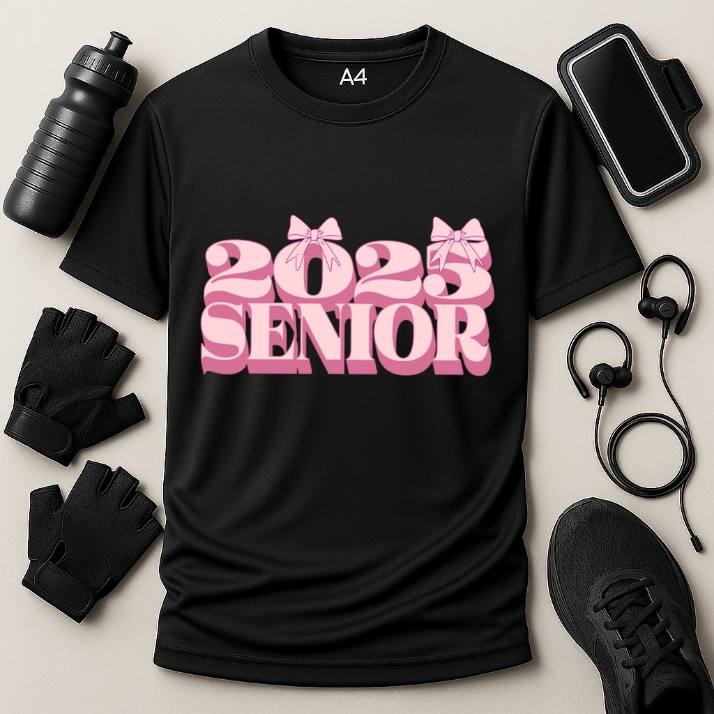 Senior 2025 Graduation Cooling Performance Crew T-Shirt