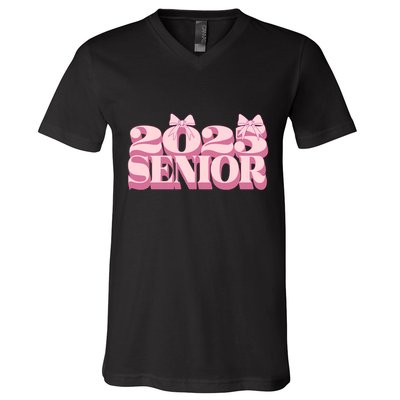 Senior 2025 Graduation V-Neck T-Shirt