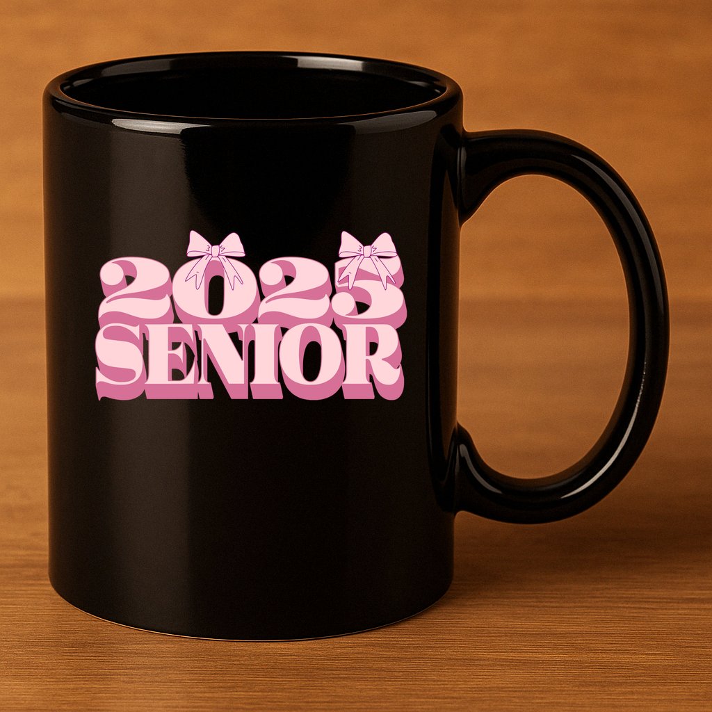 Senior 2025 Graduation 11oz C Handle Ceramic Mug