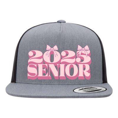 Senior 2025 Graduation Flat Bill Trucker Hat