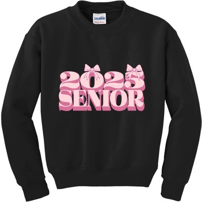 Senior 2025 Graduation Kids Sweatshirt
