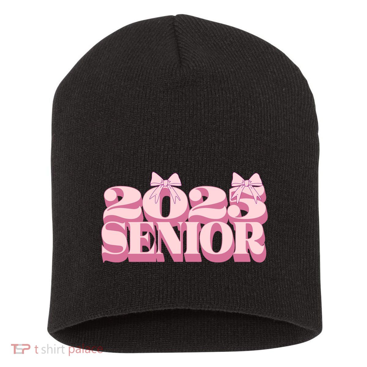 Senior 2025 Graduation Short Acrylic Beanie