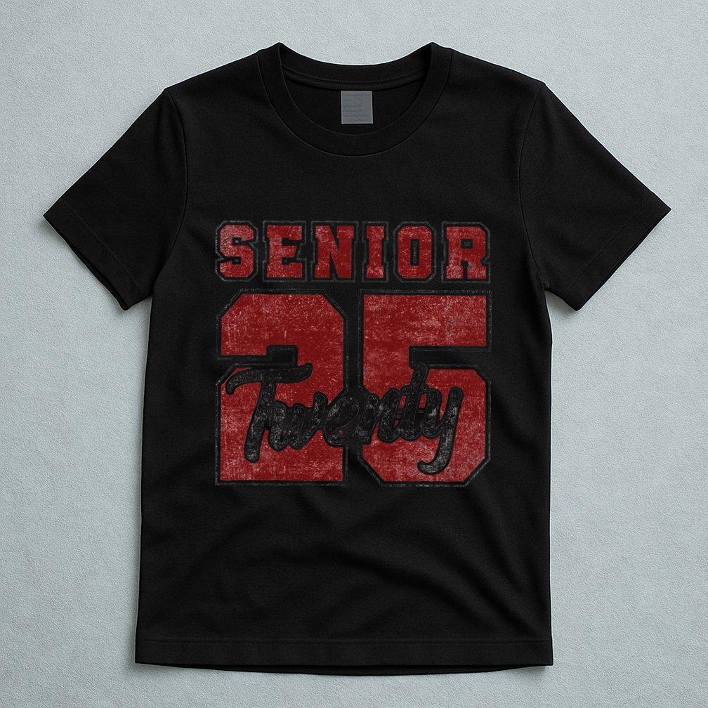 Senior 2025 Graduation Class Of 2025 Back To School T-Shirt