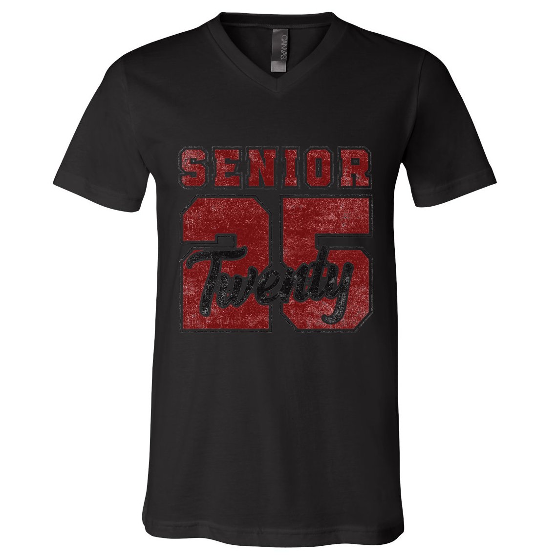 Senior 2025 Graduation Class Of 2025 Back To School V-Neck T-Shirt