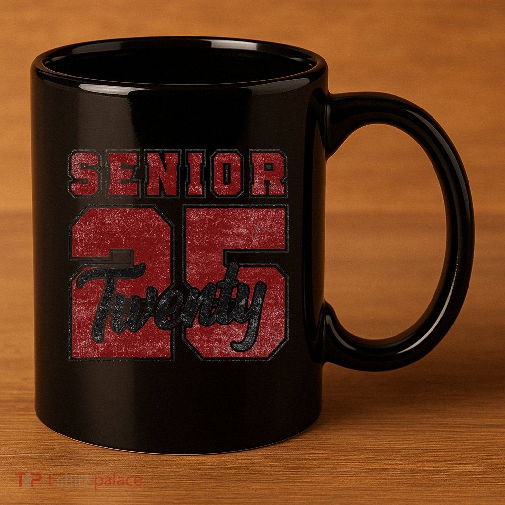 Senior 2025 Graduation Class Of 2025 Back To School 11oz C Handle Ceramic Mug