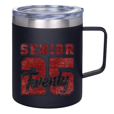 Senior 2025 Graduation Class Of 2025 Back To School 12oz Stainless Steel Coffee Mug