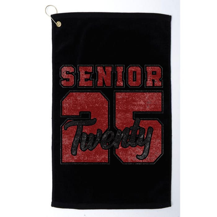 Senior 2025 Graduation Class Of 2025 Back To School Golf Towel