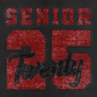 Senior 2025 Graduation Class Of 2025 Back To School Golf Towel