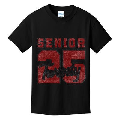 Senior 2025 Graduation Class Of 2025 Back To School Kids T-Shirt