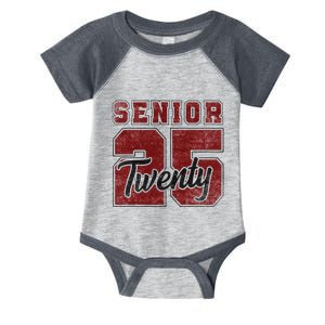 Senior 2025 Graduation Class Of 2025 Back To School Infant Baby Jersey Bodysuit