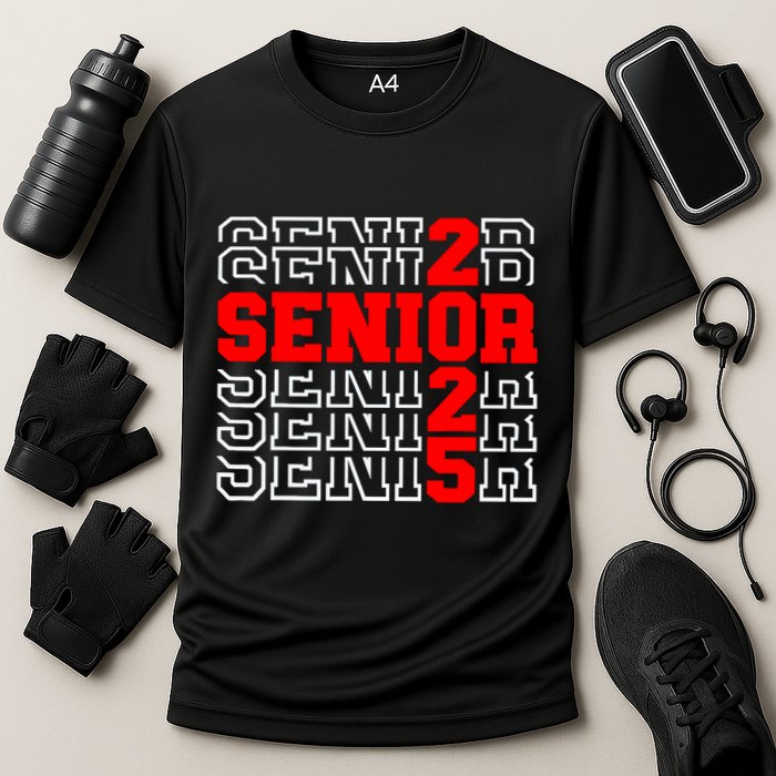 Senior 2025 Graduation 2025 Class Of 2025 Cooling Performance Crew T-Shirt