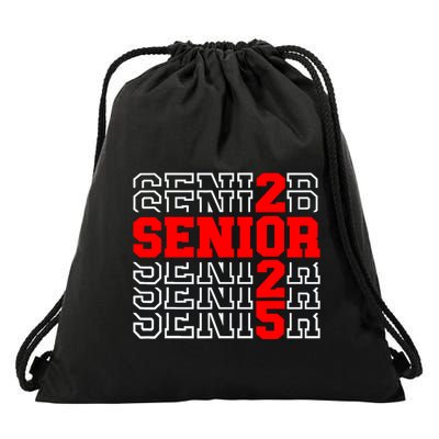 Senior 2025 Graduation 2025 Class Of 2025 Drawstring Bag