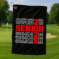 Senior 2025 Graduation 2025 Class Of 2025 Golf Towel