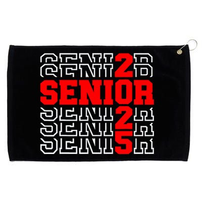 Senior 2025 Graduation 2025 Class Of 2025 Grommeted Golf Towel