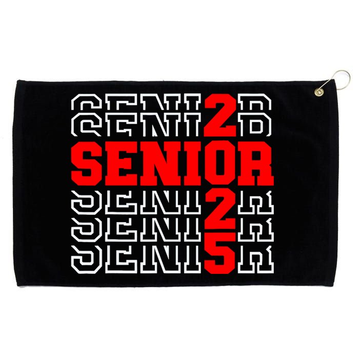 Senior 2025 Graduation 2025 Class Of 2025 Grommeted Golf Towel