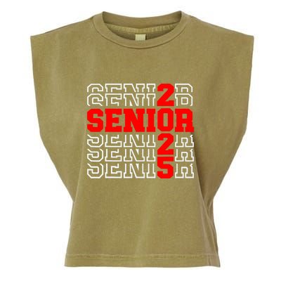 Senior 2025 Graduation 2025 Class Of 2025 Garment-Dyed Women's Muscle Tee