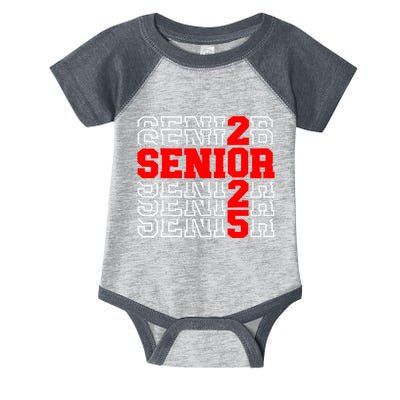 Senior 2025 Graduation 2025 Class Of 2025 Infant Baby Jersey Bodysuit