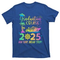 Senior 2025 Graduation Cruise Aw Ship Grad Trip Party Cool Gift T-Shirt