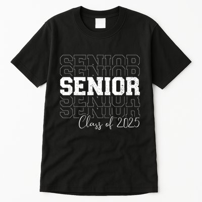 Senior 2025 Graduate College University Graduation Tall T-Shirt
