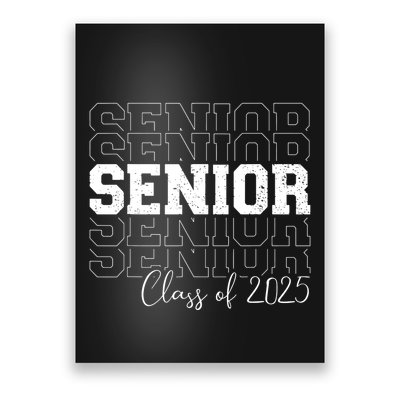 Senior 2025 Graduate College University Graduation Poster