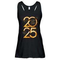 Supplies 2025 Happy New Year Party Family Matching Fireworks Gift Ladies Essential Flowy Tank