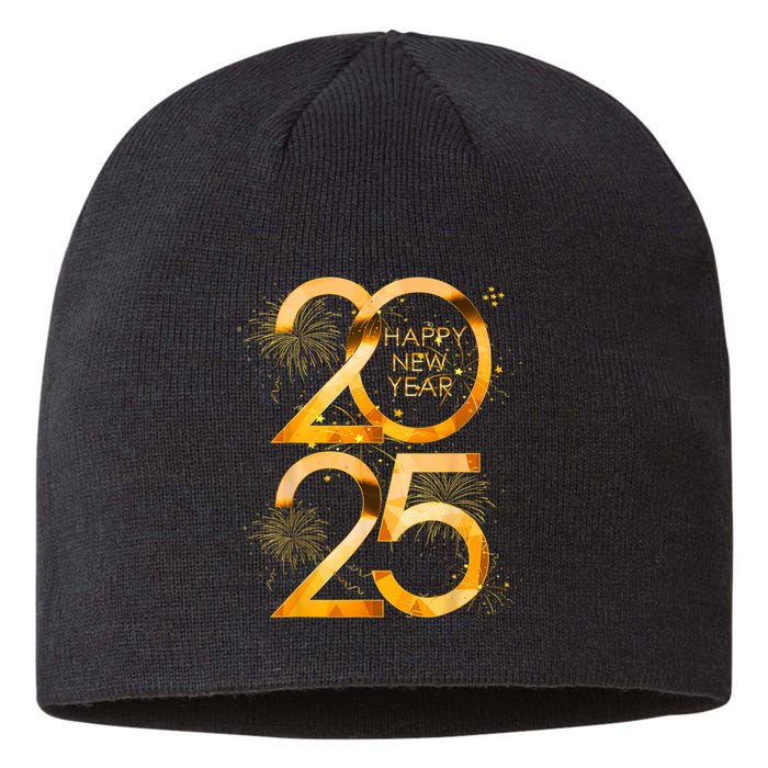 Supplies 2025 Happy New Year Party Family Matching Fireworks Gift Sustainable Beanie