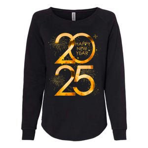 Supplies 2025 Happy New Year Party Family Matching Fireworks Gift Womens California Wash Sweatshirt