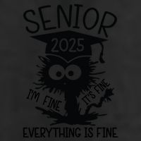 Senior 2025 Its Fine Im Fine Everything Is Fine 25L Jumbo Tote