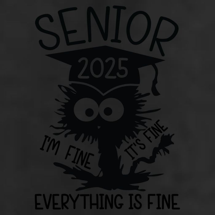 Senior 2025 Its Fine Im Fine Everything Is Fine 25L Jumbo Tote
