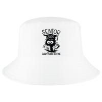 Senior 2025 Its Fine Im Fine Everything Is Fine Cool Comfort Performance Bucket Hat