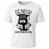 Senior 2025 Its Fine Im Fine Everything Is Fine Cooling Performance Crew T-Shirt