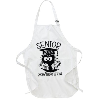 Senior 2025 Its Fine Im Fine Everything Is Fine Apron