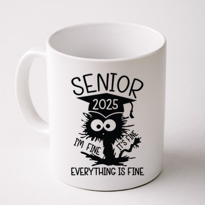 Senior 2025 Its Fine Im Fine Everything Is Fine Mug