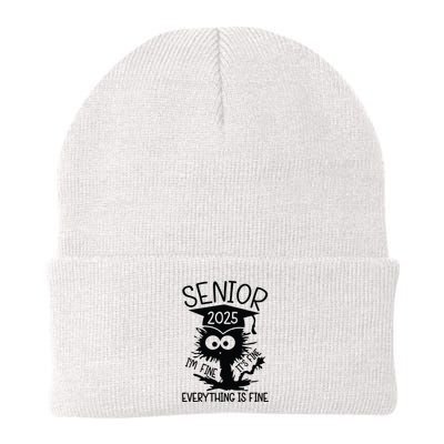 Senior 2025 Its Fine Im Fine Everything Is Fine Beanie