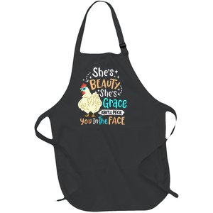 Sister 24 Loading For Pregnancy Announcement Full-Length Apron With Pockets