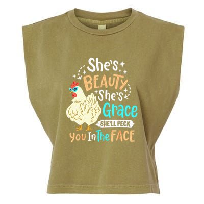 Sister 24 Loading For Pregnancy Announcement Garment-Dyed Women's Muscle Tee